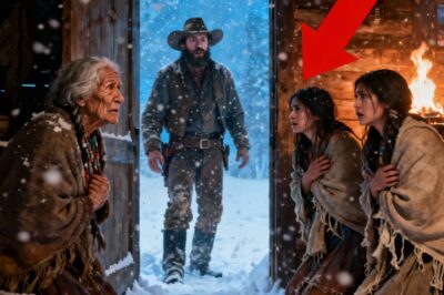 ” A Cowboy Lived Peacefully at His Ranch, Until Two Native Girls Asked for Shelter”