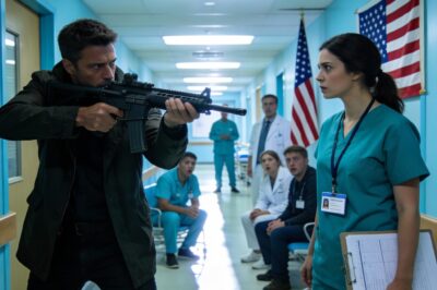 I froze. The entire hallway went silent, the kind of silence that hurts your ears. It wasn’t the silence of a library; it was the silence of predators and prey. He was standing there, chest heaving, his knuckles white around the cold metal. I knew in my gut that screaming would be the worst mistake I could make.