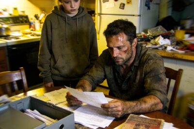 It started with an oil stain where her car should have been. It ended with me on the phone, calling a man I hadn’t spoken to in months, whispering two words into the silence: “Start the engine.”