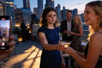 At my graduation dinner in Chicago, I saw my mother slip a white powder into my drink. With a smile, I handed the glass to my sister, the golden child, and watched as our family’s perfect empire came crashing down.