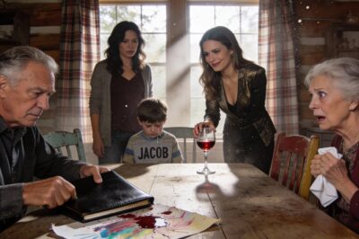 In our family cabin in the heart of the Ozarks, my sister’s casual cruelty towards my son was the final straw. What my father did next wasn’t just a response—it was a reckoning 40 years in the making, and it left us all speechless.