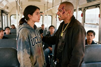 I sat there, feeling the cold steel of a Glock 19 against my skin, counting the heartbeats of seventeen strangers while the desert heat turned the bus into a coffin.