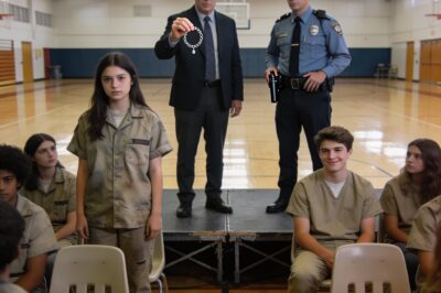 I remember the impossible glint of silver under the harsh assembly hall lights, the collective gasp of three hundred students, and the way my world went silent before it shattered.