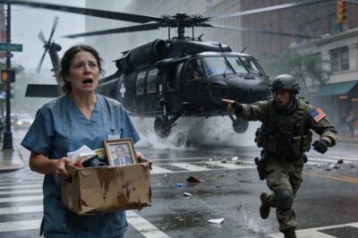 The Blackhawk Protocol: Fired for Saving a Life, She Walked Into the Rain—Until the President’s Helicopters Landed to clear her name