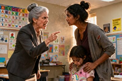 I saw the handprint on my student and made the forbidden call.