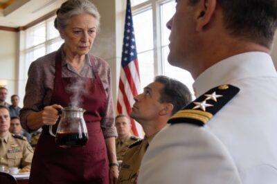 The young Lieutenant Commander didn’t even look at me when he barked his order. “Black, two sugars.” To him, I was just a fixture in the room, invisible behind a burgundy apron. He had no idea that the hands pouring his coffee had once maneuvered rotary wings through airspace so hostile that it didn’t officially exist. He smirked when I mentioned aviation, assuming I changed oil filters. He was about to learn that rank isn’t the only measure of respect, and that silence often hides the loudest stories.