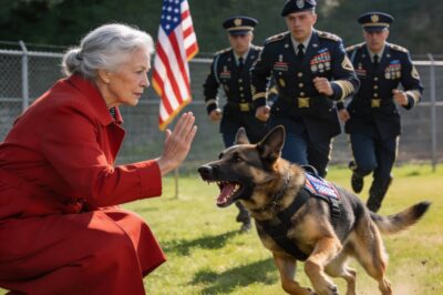 “He’s a liability, Sergeant. The appointment is at 1600. Case closed.” Caldwell’s voice was flat, like he was talking about a broken printer, not a living, breathing hero who had saved countless lives overseas. I felt sick. I’ve faced enemy fire, but standing in that sterile base hallway, realizing I was powerless to stop them from killing Shadow just because he was grieving his handler… that broke me in a way combat never did. My hands were shaking so hard I had to hide them in my pockets.