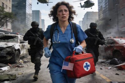 Twenty years of saving lives. Twenty years of missed holidays, double shifts, and holding the hands of strangers as they took their last breath. It all amounted to a soggy cardboard box that wouldn’t even fill the passenger seat of my broken-down car. I stood outside the ER doors in the freezing Chicago rain, fired and totally alone. My hands were shaking—the same hands that could thread an IV in a moving ambulance. They felt useless now. I had chosen a little boy’s heartbeat over a hospital protocol, and it cost me everything. I didn’t think my day could get any more surreal. I was wrong.