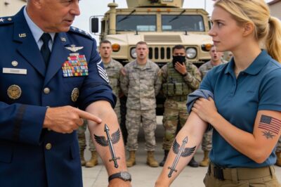 “Nice ink, sweetheart. Did you get that done in a strip mall basement on a dare?” His voice cut through the humid Texas air, dripping with arrogance. I stood frozen in that motorpool, surrounded by men who looked like giants in their gear. My hand instinctively went to cover the faded, blurry tattoo on my right bicep. They saw a smudge, a mistake, a joke to be laughed at. They didn’t see the freezing cave. They didn’t hear the mortars or the ragged breathing of dying friends. They just saw a civilian woman in a blue shirt they could bully, completely unaware of the ghosts standing right next to me.