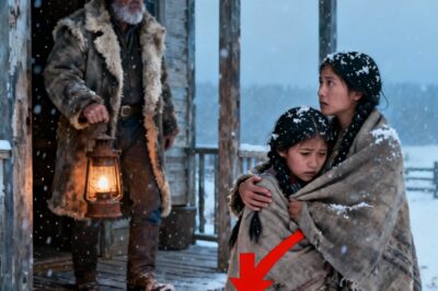 ” A Cowboy Lived Peacefully at His Ranch, Until Two Native Girls Asked for Shelter”