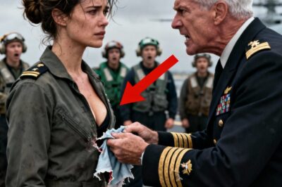 ” The Admiral Banished Her From the Carrier — Then a Nuclear Submarine Surfaced Against His Orders”