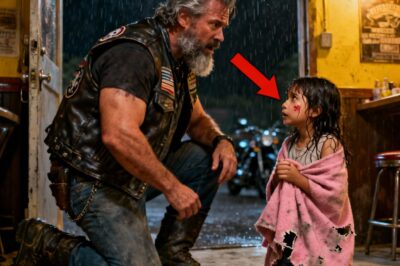 ” Little Girl Knocked on the Clubhouse Door: “They Beat My Mama!” — The Hell’s Angel Shocked Them All.”