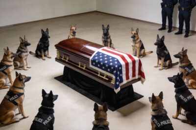 They thought I was just the janitor mopping up their mess. They didn’t know I was the highly trained operative whose husband they had just murdered. And they definitely didn’t know that the 12 lethal military dogs guarding his casket, refusing all orders, were actually waiting for my command.