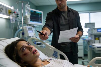 He served me divorce papers in my Austin hospital bed right after the crash, but he had no idea about the $10 million secret that would change everything.