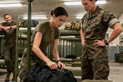 I watched them judge a ghost in our ranks, a quiet woman they tried to break with a thousand cuts. Then came the dawn medical inspection, and the ink on her back told a story that ended careers and rewrote everything we thought we knew about war.