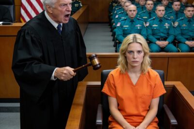 The courtroom was dead silent. You could hear a pin drop, or in my case, the faint mechanical click of my prosthetic leg shifting against the floor. He sat up there, high and mighty in his black robe, looking down at me like I was a rebellious teenager. He didn’t just want an apology. He wanted to break me. “Hand it over,” he said, pointing to the silver star pinned to my chest. The same medal I earned while dragging three men through hell. He had no idea I remembered his voice from the radio that night.