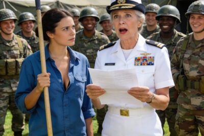 I’ve been a ghost for eleven months. I walk into rooms where the most powerful men in the Navy discuss secrets that could change the world, and they don’t even lower their voices. To them, I’m just the woman who empties the trash. They don’t know that I speak four languages. They don’t know that I understand every word of the classified operations they’re mishandling. But the hardest part isn’t the silence; it’s watching a man I once trusted with my life look right through me, completely unaware that I’m here to end his career.