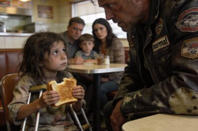 “Tap, scrape. Tap, scrape.” That was the only sound in the diner. I watched a six-year-old girl on crutches beg four women in Sunday dresses for a seat. They looked at her dirty clothes, her missing leg, and they turned their backs. They told her to go find a shelter. They didn’t see the terror in her eyes. They didn’t see that she wasn’t looking for a handout—she was looking for a hiding spot.