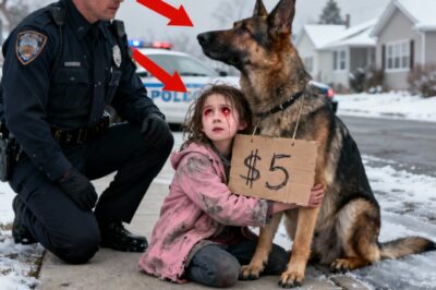“Sir, Can You Buy My Dad’s Police Dog” — What the Officer Did Next Changed Everything!