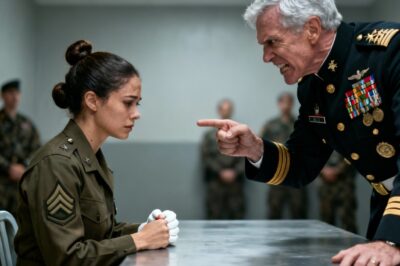 ” The Marines General Asked Her Kill Count As a Joke — What She Replied Shocked the Entire Navy”