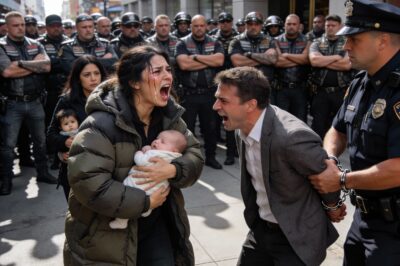 I stood in the aisle of the Supercenter, staring at a can of baby formula that cost $42. I had exactly twelve cents in my pocket. My five-year-old son, Marcus, was tugging at my jeans, his lips tinged a terrifying shade of blue from the Wisconsin winter waiting outside. In my arms, my eight-month-old, Jaden, wasn’t even crying anymore. He was too weak. That silence was louder than any scream. I had never stolen a thing in my life. I was a dental hygienist. I paid my taxes. I went to church. But looking at my starving baby, morality felt like a luxury I could no longer afford. I took a breath that rattled in my chest, looked up at the security camera, and made the choice that would end my life as I knew it.