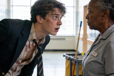 He cut me off. I begged the school janitor to save me.