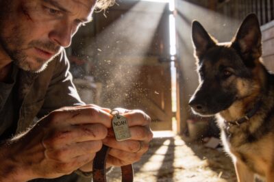 The leather collar was old, but the hand-stamped tag was new. It bore the call sign of the man I watched die five years ago in Kandahar.