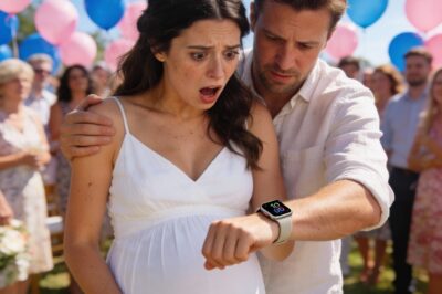 His watch revealed the truth a second before the cake.