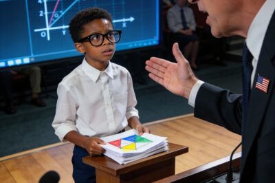 They Laughed When A 10-Year-Old Took The Stage, But When I Showed Them The Pattern That Baffled PhDs For Decades, The Entire Room Went Silent.