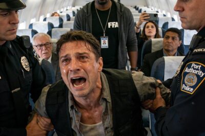 The silence in the First Class cabin wasn’t peaceful; it was suffocating. I watched from row 2 as the Captain, a man with silver hair and an ego that barely fit in the cockpit, loomed over the passenger in seat 1A. The passenger was just a guy in a hoodie, looking out at the rain. He hadn’t said a word. But to Captain Sterling, his mere existence in the front row was an insult. “You don’t belong here,” the pilot sneered. I held my breath, waiting for the young man to shout back. He didn’t. He just smiled a smile that terrified me more than any scream could have.