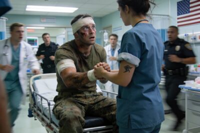 The doctor screamed at me to step back, his face red with the kind of arrogance that gets people killed in the field. “You’re a rookie nurse, Lennox! Get out of the way before he breaks your neck!” But I didn’t move. I couldn’t. The Marine Commander on the gurney wasn’t just a patient; he was a weapon that had been triggered, and these doctors were trying to disarm him with ego instead of protocol. I knew exactly what he was seeing, and it wasn’t the sterile white walls of the ER.