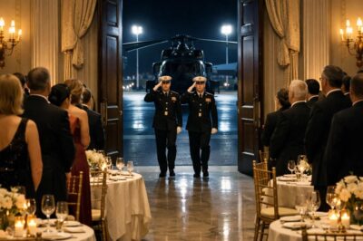 High School Reunion Interrupted as Military Helicopter Lands to Extract Undercover Lieutenant General for Classified National Security Crisis