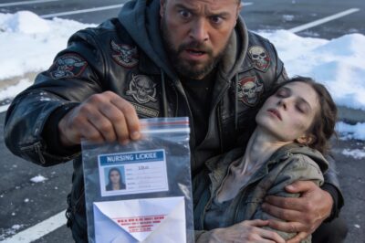 I stood in the freezing parking lot, watching a girl who weighed maybe 90 pounds save my father’s life. Her lips were blue from hypothermia. She had frostbite on three fingers. But her hands… her hands moved with the precision of a surgeon. She didn’t look like a hero; she looked like a ghost. She brought him back from the dead, looked me in the eye, and whispered, “It’s what I’m trained for.” Then she collapsed. I thought the miracle was over, but when I saw what fell out of her pocket, I realized the nightmare had just begun.