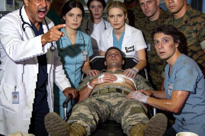 He screamed at the old nurse, not knowing the Marines were there for her.