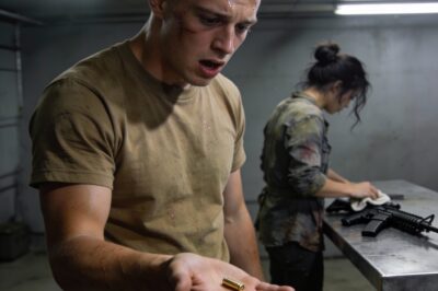 My face burned hotter than the sun beating down on the training compound. I was supposed to be the best of the best, an elite warrior trained to handle any threat. But standing there, staring at the small piece of brass glistening between her fingers, I felt like a child. I had made a mistake that could have cost a life. A mistake she caught when I was too busy being arrogant to notice. She didn’t yell. She didn’t scream. She just looked at me with eyes that had seen things I couldn’t even imagine, and whispered a truth that shattered my ego in seconds.