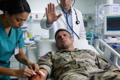 I was a 22-year-old nurse in a boring civilian ER, hiding a past that could put me in prison.