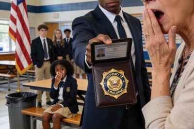 The Secretary of Education Went Undercover as a Poor Dad at His Daughter’s Elite School, But What He Found in the Cafeteria Shattered His World and Sparked a War