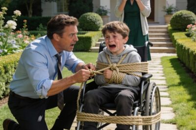My Sister Said the Nanny Was Perfect. But When I Came Home Early, I Found My Son Strapped to His Wheelchair and Heard a Conversation That Made My Blood Run Cold. Now, They’ll Both Pay.
