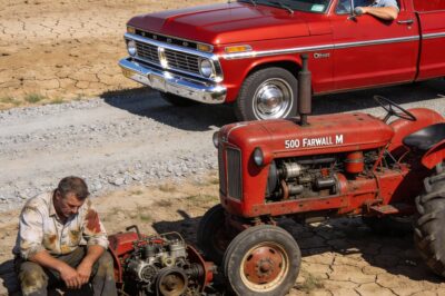 He called my tractor a pile of scrap iron and offered to “help” for a piece of my crop, but as he smirked from his new truck, I knew this wasn’t about farming; it was about him owning a piece of me.