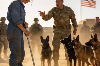 Her shirt tore when he yanked her back from the injured dog. The world stopped. The janitor’s back was a canvas of old scars—burns, shrapnel marks—and tattoos that didn’t belong on a civilian. The Navy SEAL Trident, modified with a K-9 paw print. And below it, geographic coordinates: Kabul, Baghdad, and a list of dates spanning a decade of silent war.