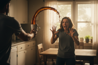My Husband Threw Scalding Coffee On My Face In Our New Haven Kitchen When I Refused To Fund His Sister’s Shopping Spree.