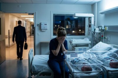 He Left Me With Triplets in a Cold New York Hospital Because I Was “Holding Him Back,” Then 5 Years Later Sent a Wedding Invite to Mock Me — But He Didn’t Know I Owned 40% of His Company.