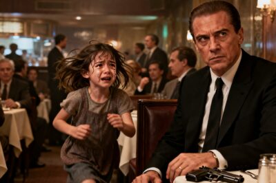 A little girl ran straight to the mafia boss, sobbing: “They’re beating my mom!” What the boss did next… made the entire restaurant go silent
