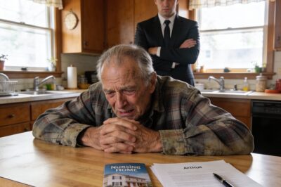 “Dad, stop being selfish. This nursing home in Dayton is already paid for.” My son’s cruel ultimatum shattered my heart as he tried to force me out of the house I built with my own hands