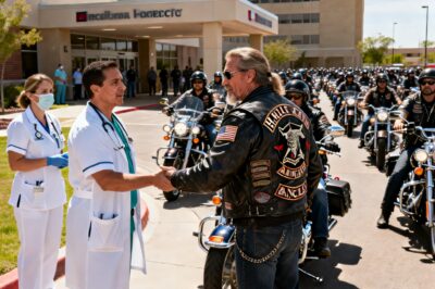 A Hospital Begged The Leader Of The Hells Angels To Come Immediately — Then, 500 Bikers Comes And Do Next…