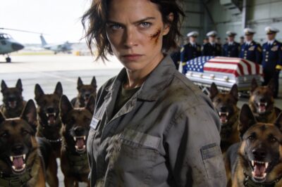 NAVY SEAL SAID “GO HOME” — BUT ALL 12 MILITARY DOGS REFUSED AND GUARDED THE FALLEN SOLDIER INSTEAD