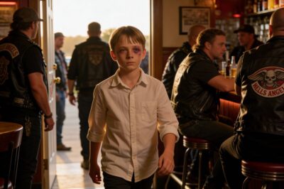 A CRY FOR HELP IN ARIZONA: An 11-year-old boy walks into a notorious biker clubhouse in Sedona with a black eye and a heartbreaking request that leaves 32 hardened men in absolute silence.