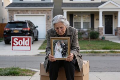 “They say blood is thicker than water, but in my case, blood was the very thing that drowned me. I spent forty years building a legacy in that white colonial house in Ohio, only to have it stolen with a single signature I don’t remember giving. Standing on the curb with my life in trash bags, looking at the strangers living in my home, I realized: sometimes your worst enemies aren’t strangers in a dark alley. They are the people you raised, fed, and loved with all your heart.”