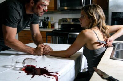 My husband didn’t scream. He didn’t panic. He just squeezed my shoulder with a grip so tight it left a bruise and whispered three words that froze my blood: “We have to go.” In our pajamas, barefoot on the freezing grass, I realized the danger wasn’t a stranger. It was someone who knew exactly which floorboard creaked in the hallway.