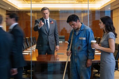 I Went Undercover as a Janitor in My Own Company to Find a Wife, and the Only Woman Who Defended Me Was the One Everyone Called “Nobody.”